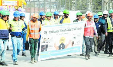 बालको ने कोरबा में विभिन्न जागरूकता कार्यक्रमों से मनाया 36वां राष्ट्रीय सडक़ सुरक्षा माह, किया जागरूक