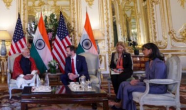 पेरिस में पीएम मोदी और अमेरिकी उपराष्ट्रपति की मुलाकात, परमाणु ऊर्जा पर की चर्चा