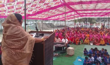 आजाद के सपनो के विकसित भारत को बनाने के लिए राज्य एवं केंद्र सरकार कर रही है प्रयास : मंत्री श्रीमती उईके