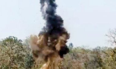 5 किलो का बम बरामद, किया नष्ट