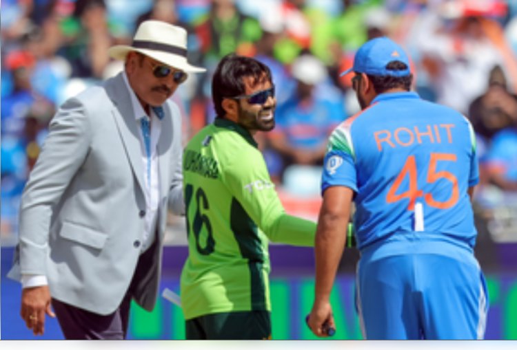 पाकिस्तान ने टॉस जीतकर पहले बल्लेबाजी चुनी