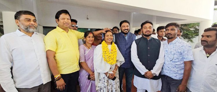 जिपं में भी भाजपा का कब्जा, जानकी अध्यक्ष व पुलैया उपाध्यक्ष बने